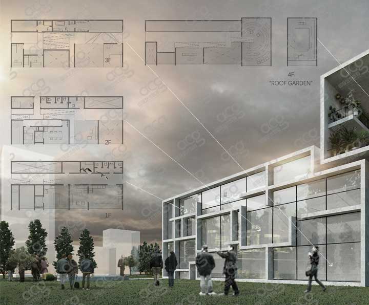 墨尔本皇家理工大学-建筑设计-研究生-王若行-ACG国际艺术教育